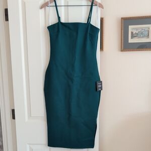 Lulu's Bodycon Teal Dress